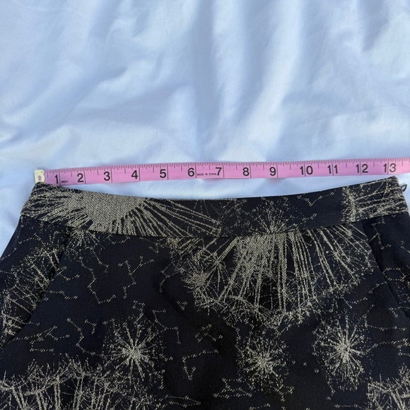 Luba by Hannah Payne Black & Gold Mini Skirt – Size 0 ✨ - Picture 3 of 5